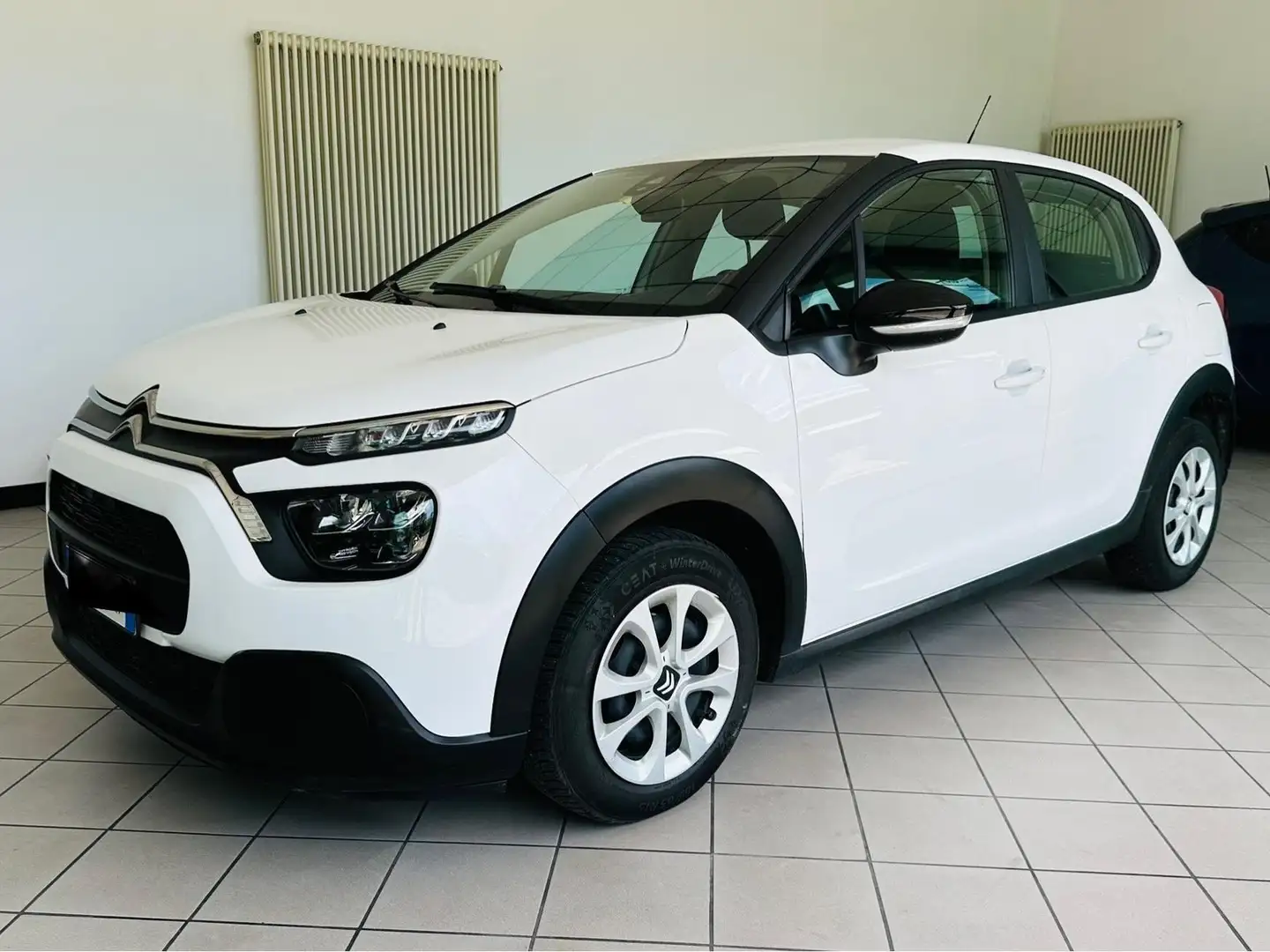 Citroen C3 C3 2021 1.5bluehd Shine Pack NO CINGHIA BAGNO OLIO Bianco - 2