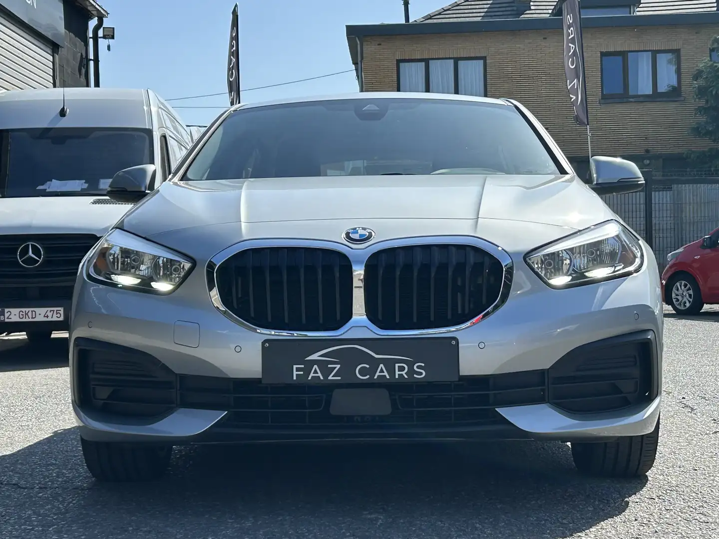 BMW 116 d * 1ER PROP + GPS + CLIM + JANTES + GARANTIE * Gris - 2