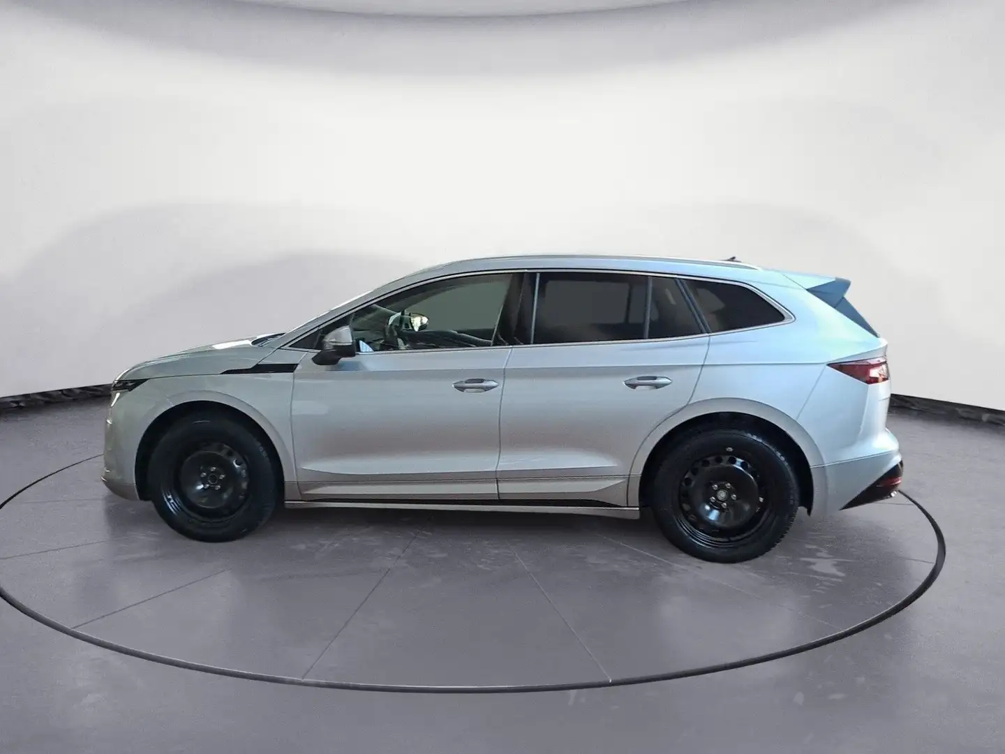 Skoda Enyaq 85 h Batterie Elektromotor  1-Gang-Automat Silber - 2