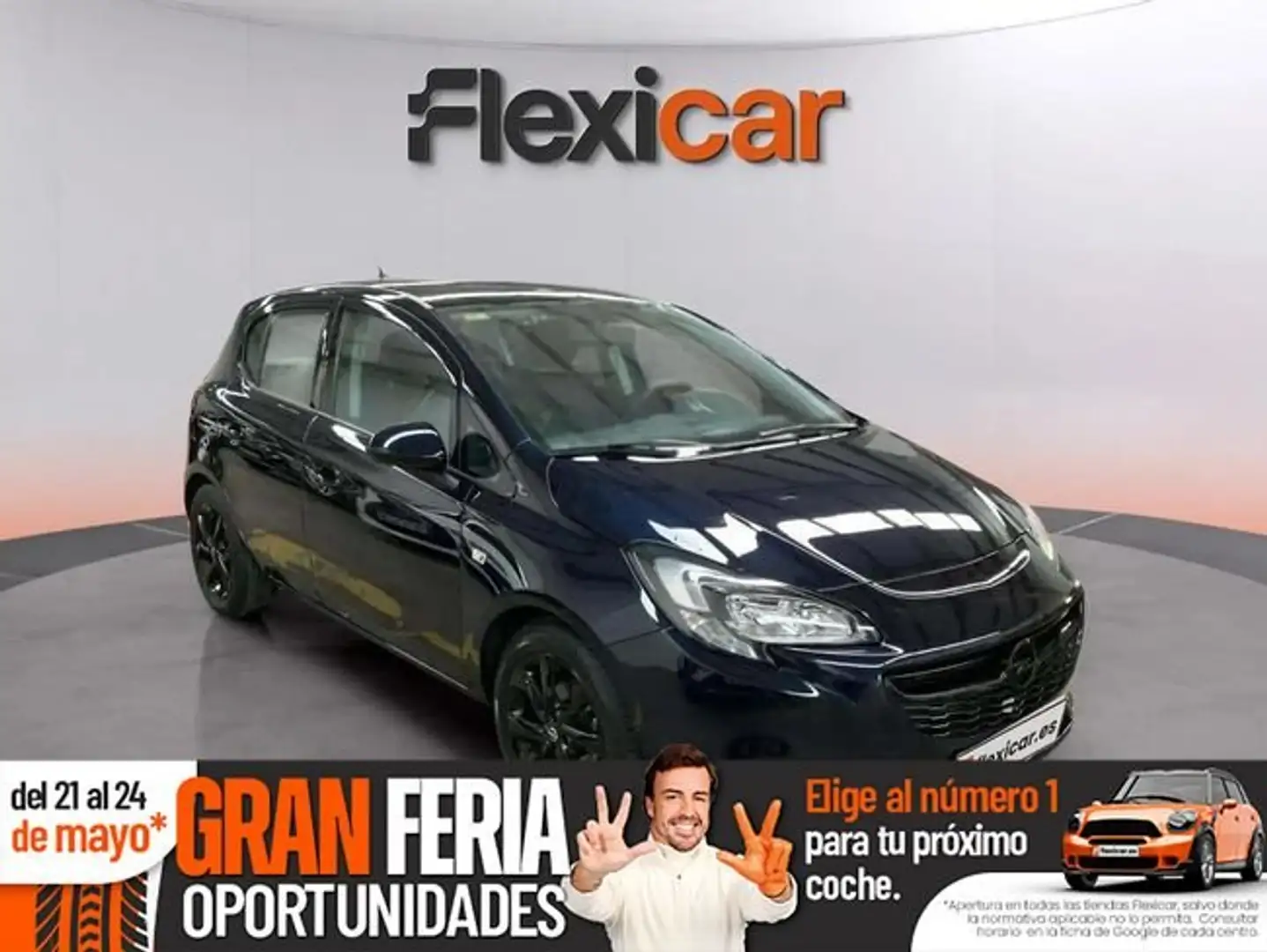 Opel Corsa 1.4 Expression Pro 90 Negro - 1