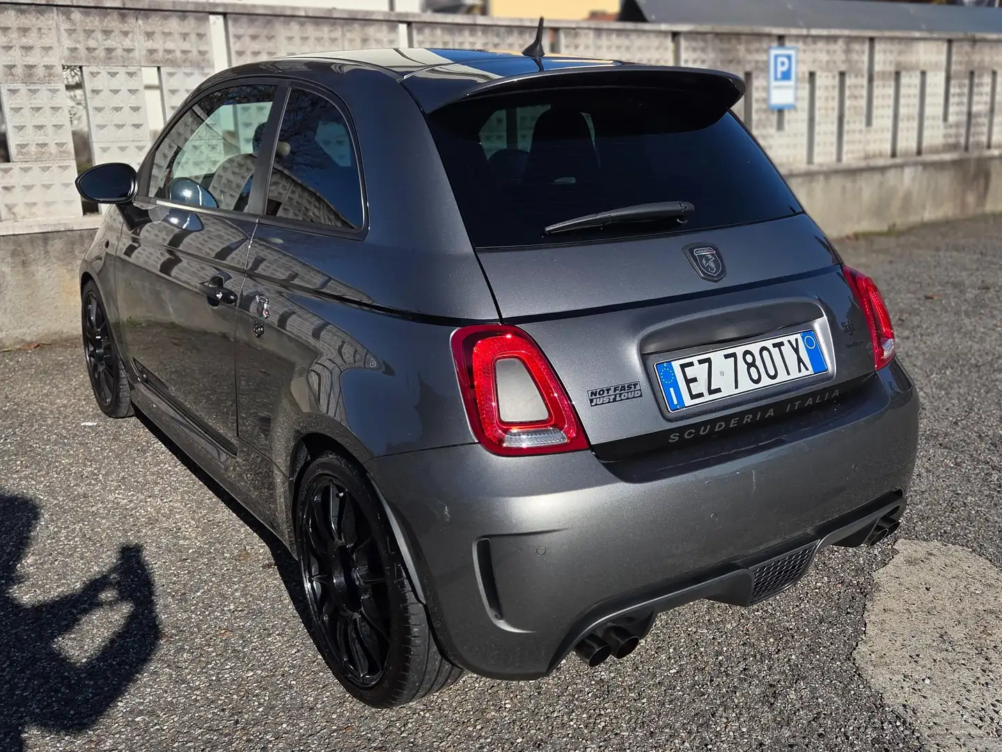 Abarth 595 500/595 1.4 16v t. t-jet turismo 160cv E6 Gris - 2