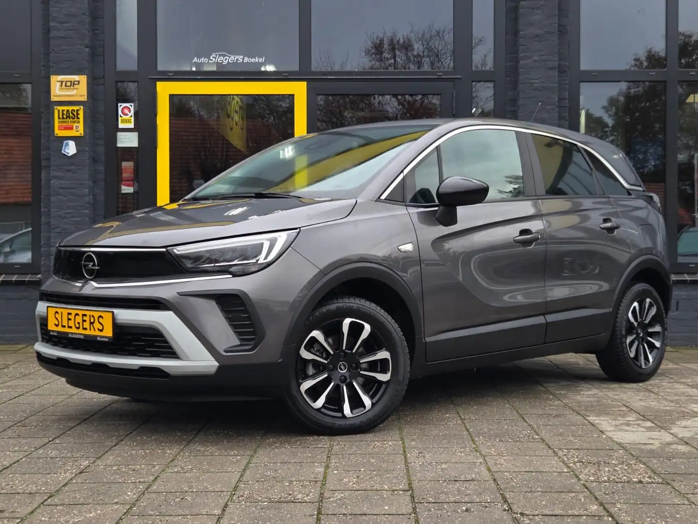 Opel Crossland 1.2 Turbo Elegance |Park. Sens. V + A | Android Au Noir - 1