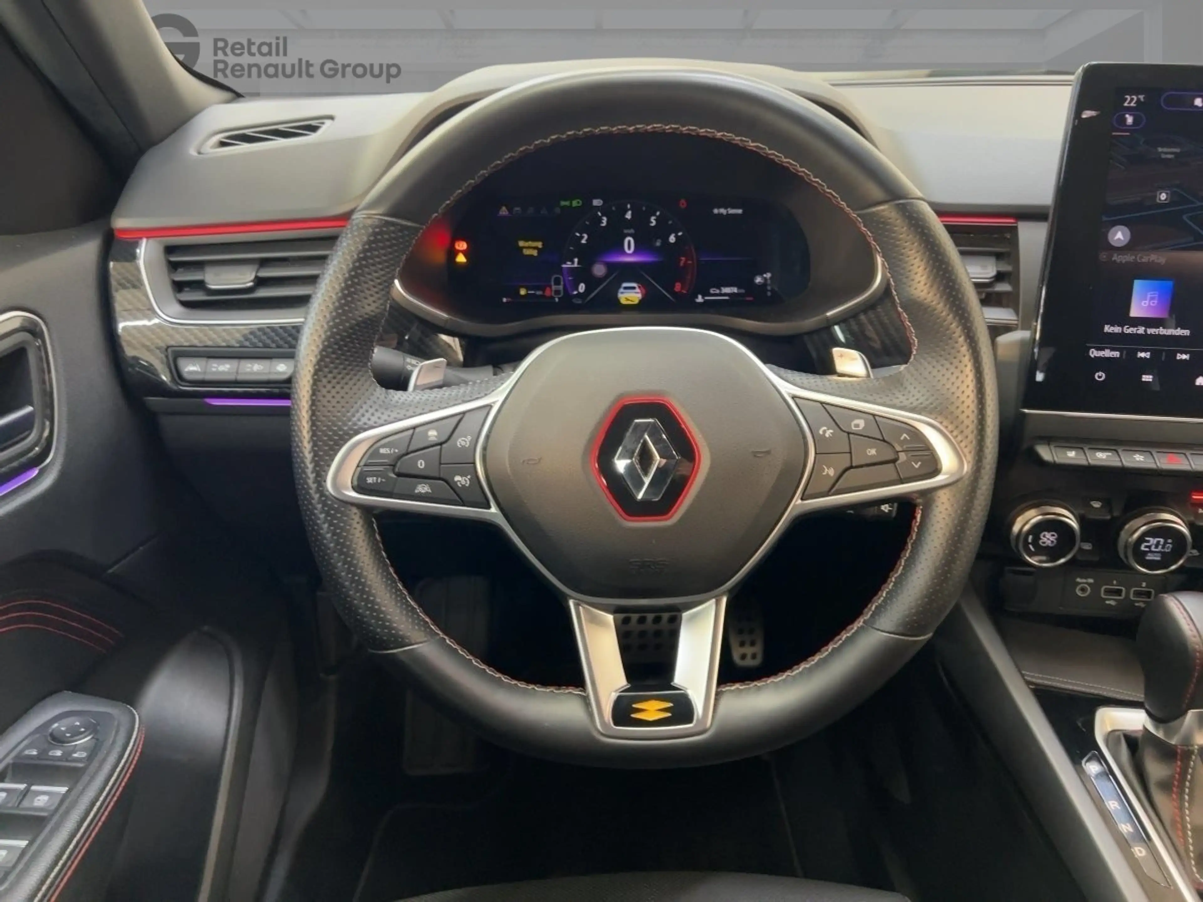 Renault Arkana R.S. LINE TCe 160 EDC (MY22) Apple CarPlay — photo 11