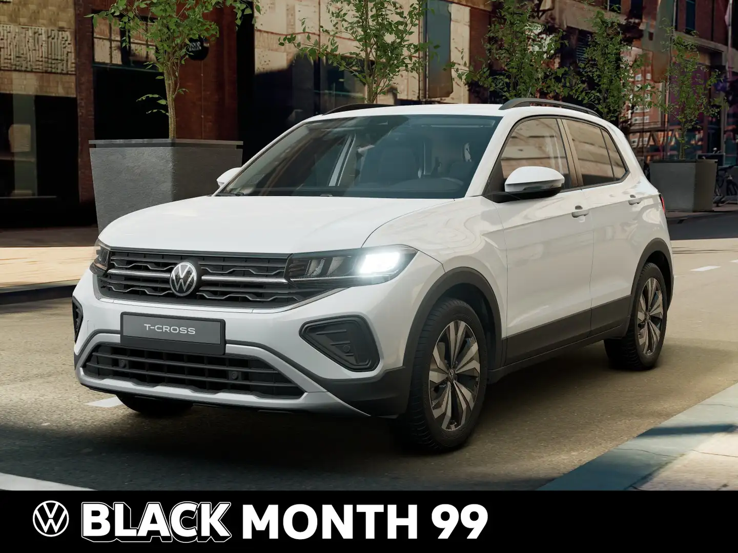 Volkswagen T-Cross 1.0 tsi edition plus 115cv Weiß - 1