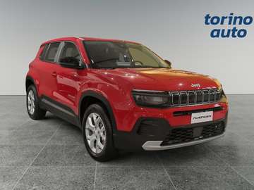 JEEP AVENGER E-HYBRID LONGITUDE N1 AUTOCARRO 4 POSTI 1.2 DCT MHEV 110CV AUTOMATICA