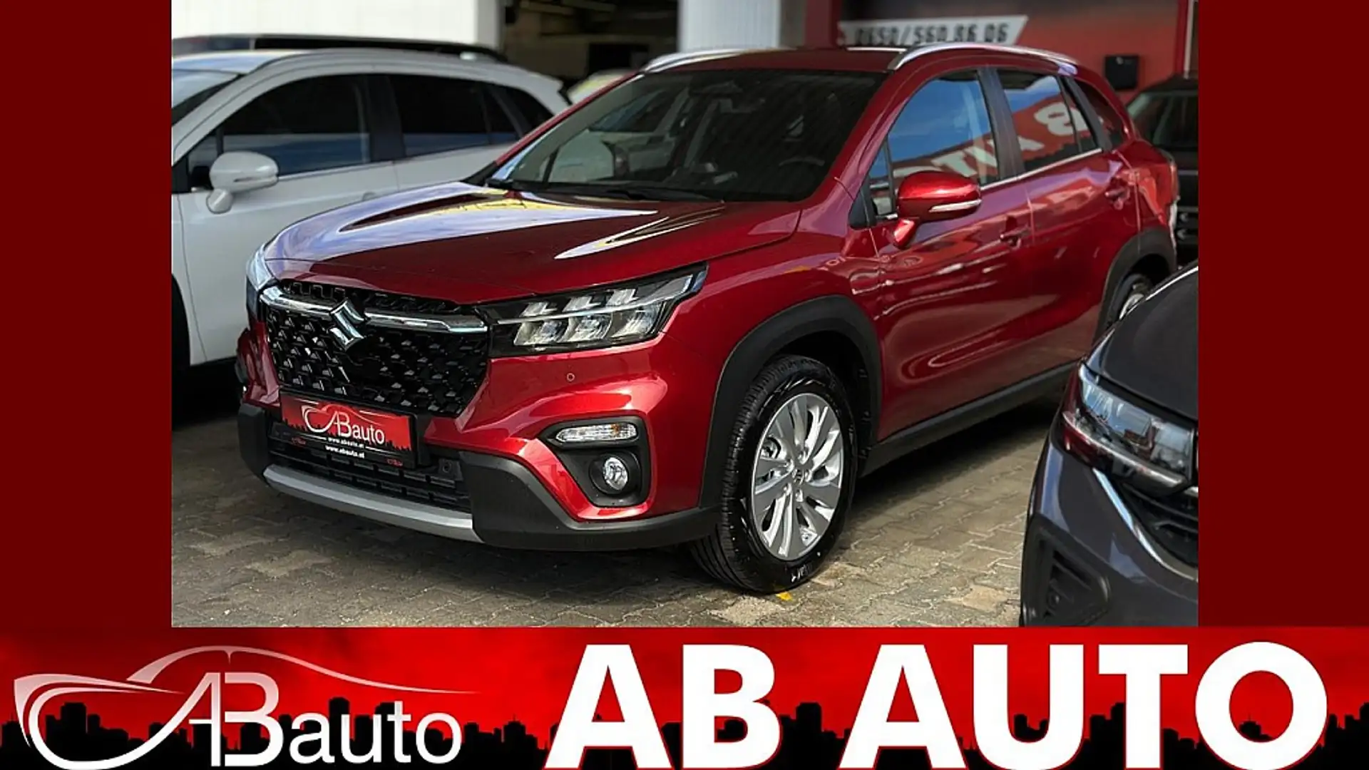 Suzuki S-Cross 1,4 Hybrid ALLGRIP shine Facelift Inkl.NAVI Rot - 1