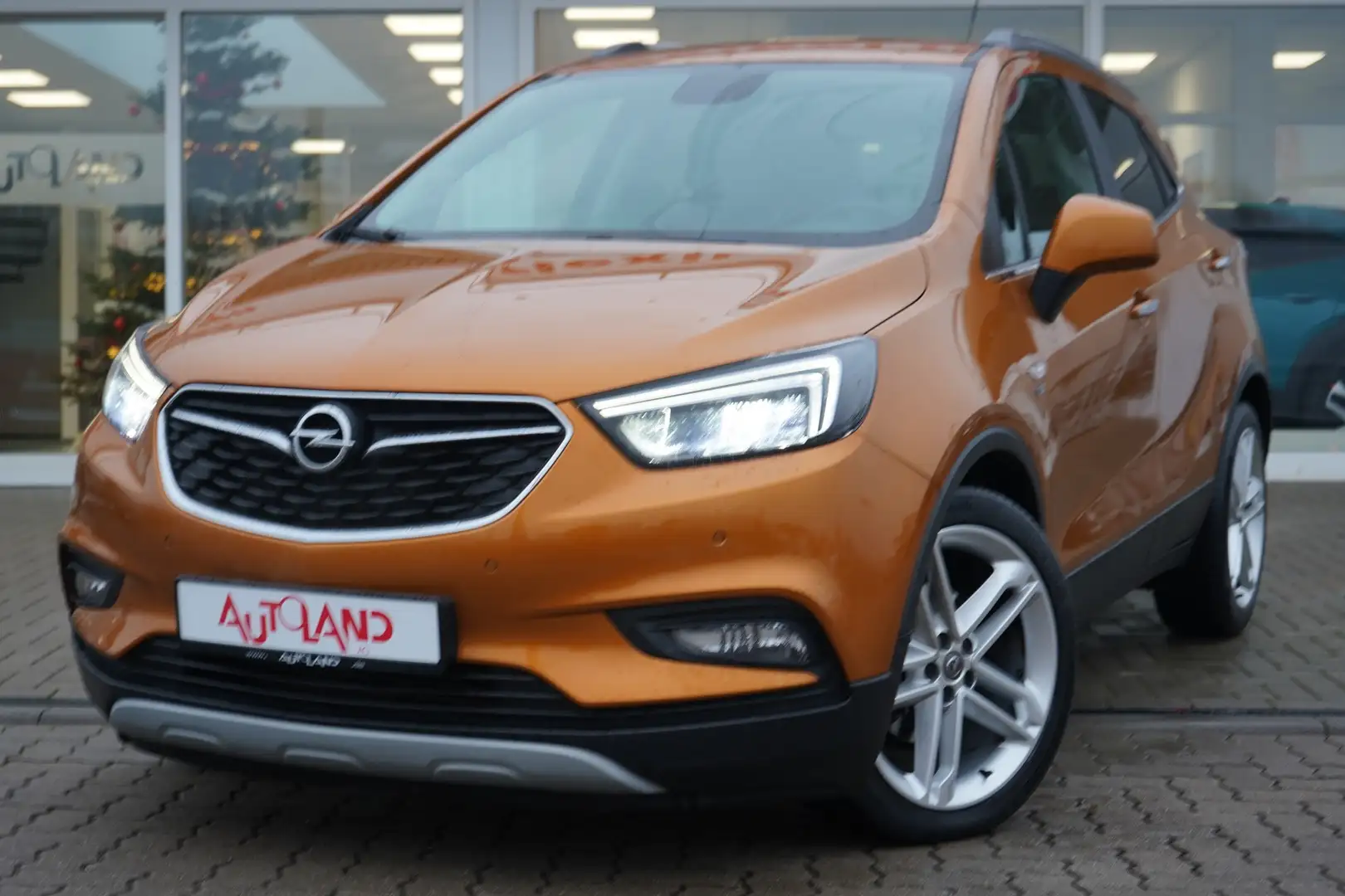 Opel Mokka X 1.4 Turbo 120 Jahre LED Navi Sitzheizung Orange - 2