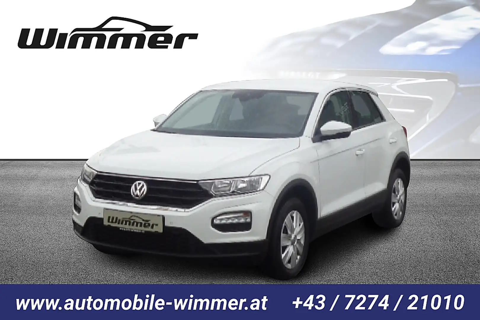 Volkswagen T-Roc 1,6 TDI SCR Weiß - 1