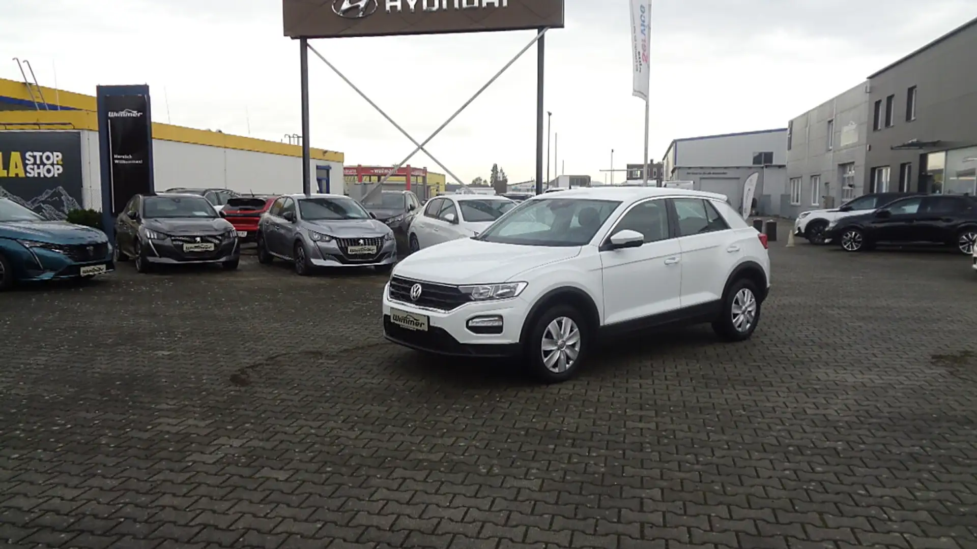 Volkswagen T-Roc 1,6 TDI SCR Weiß - 2