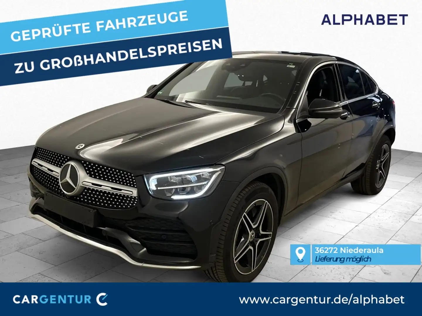 Mercedes-Benz GLC 220 d AMG Line 4Matic SpoSi Airmatic 360° Schwarz - 1