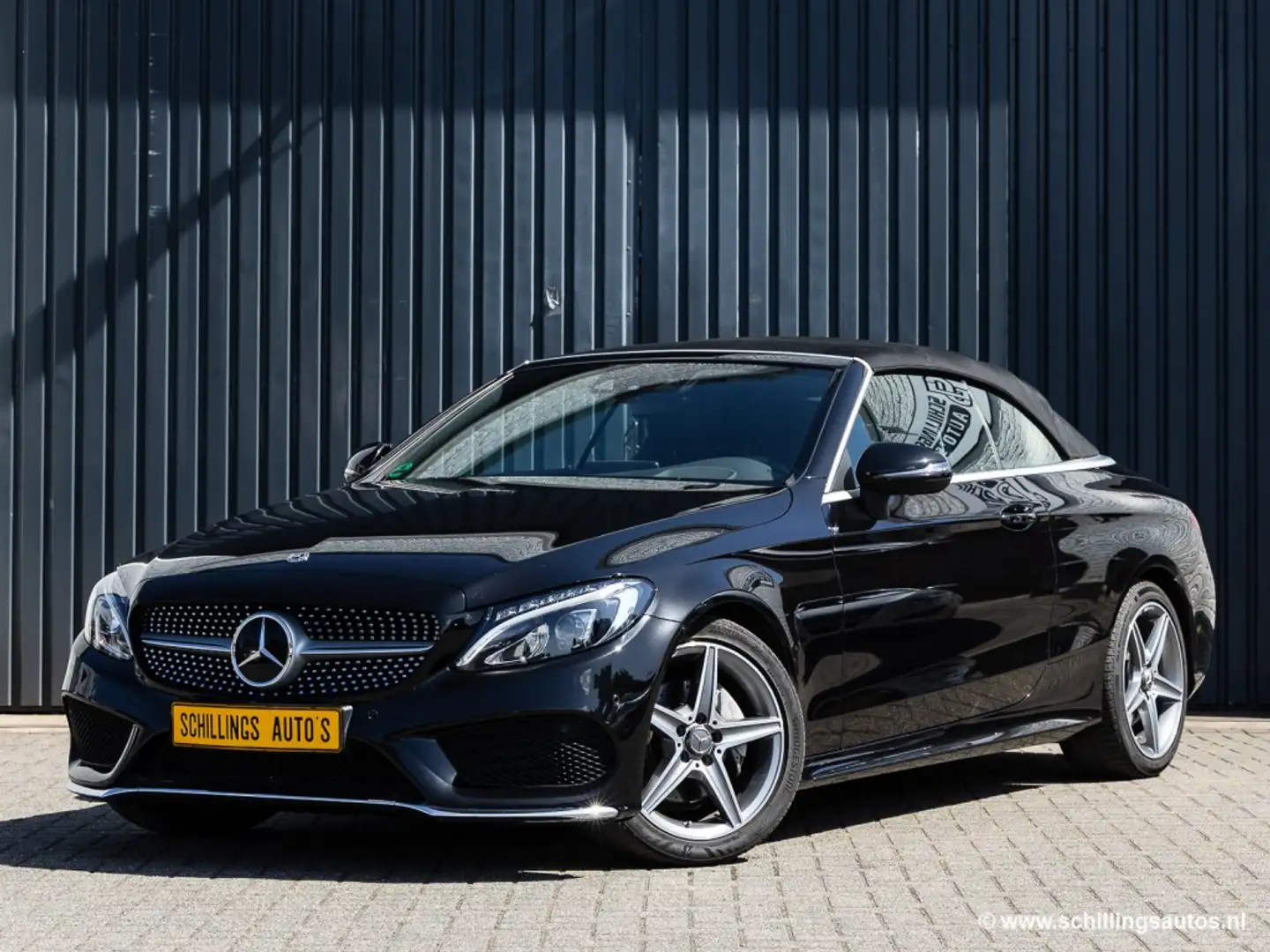 Mercedes-Benz C 200 C200 Cabrio AMG-Line Automaat 60.000km Camera Navi Nero - 1