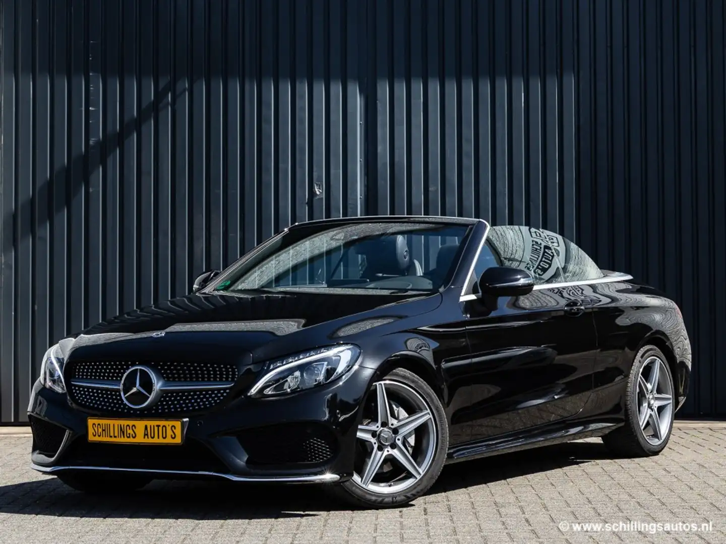 Mercedes-Benz C 200 C200 Cabrio AMG-Line Automaat 60.000km Camera Navi Nero - 2