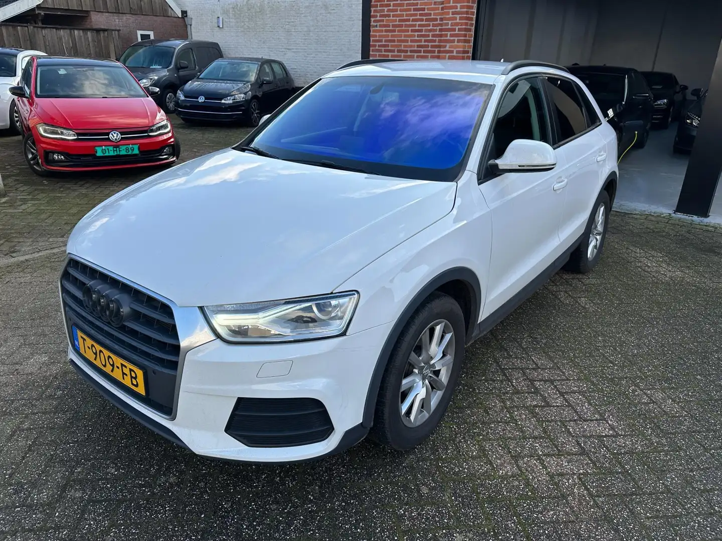 Audi Q3 1.4 TFSI CoD FACELIFT -AUTOMAAT-LEDER-CLIMA-NAVI-C Blanco - 2