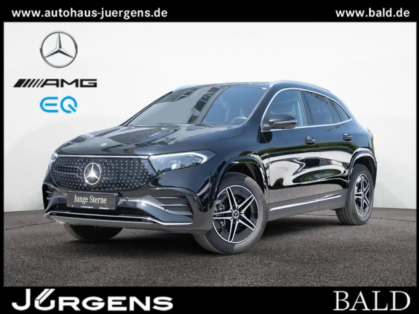 Mercedes-Benz EQA 300 4M AMG-Sport/LED/360/Leder/Winter/Mopf Noir - 2
