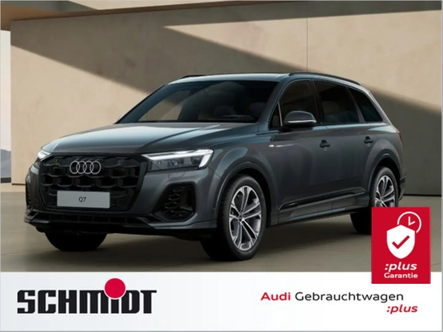 Audi Q7 55 TFSI quattro S line Pano AHK HuD Matrix LED ACC Grau - 1