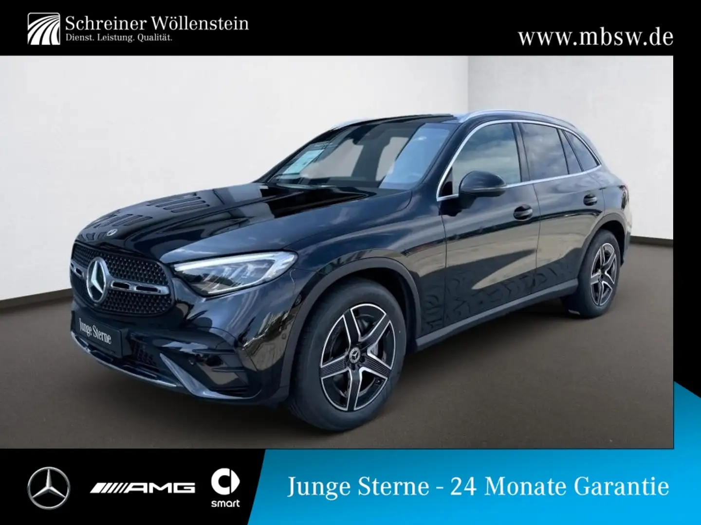Mercedes-Benz GLC 220 d 4M AMG-Adv+*Pano*AHK*Ambi*Memory*MBUX* Negro - 1