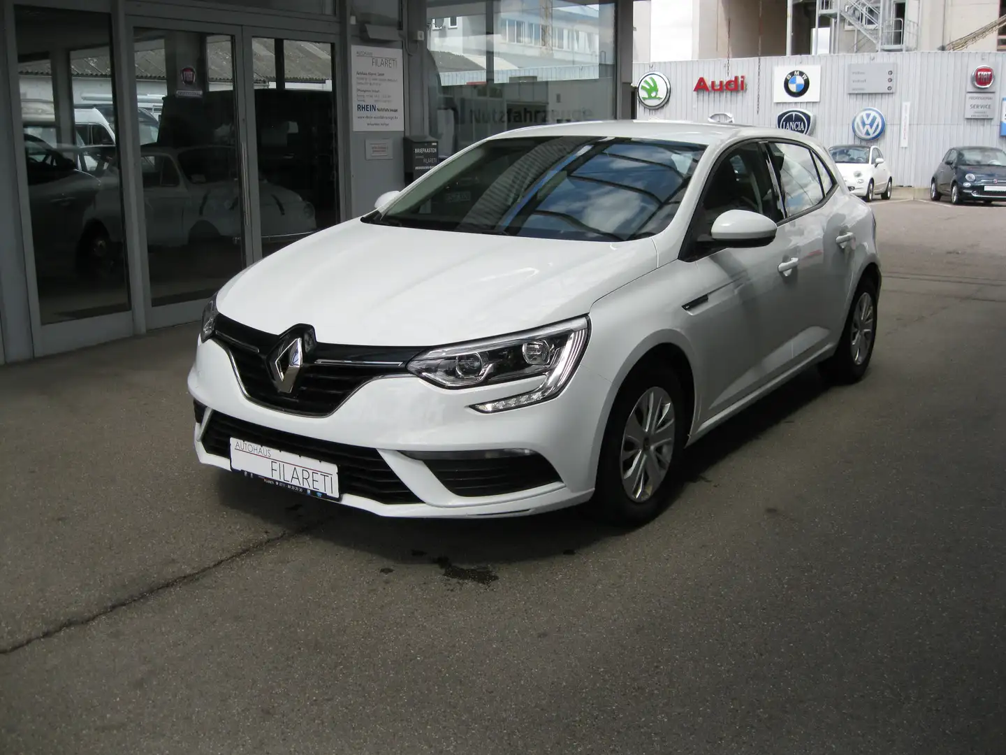 Renault Megane Life 1,3l 85Kw ZV-Klima- Blanc - 1