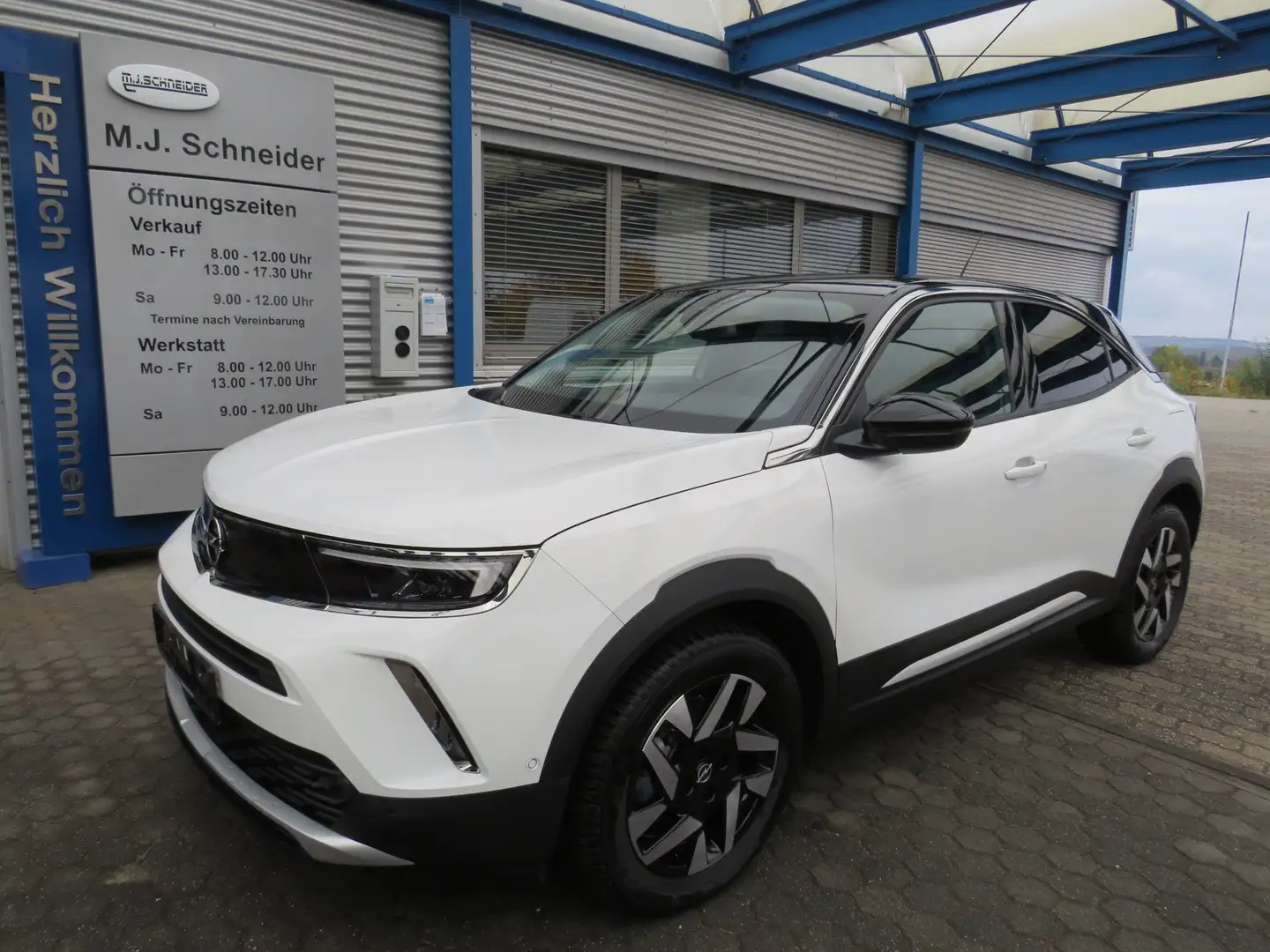 Opel Mokka-E e Elegance 50kWh Navi Winter-Paket Kamera Blanco - 1