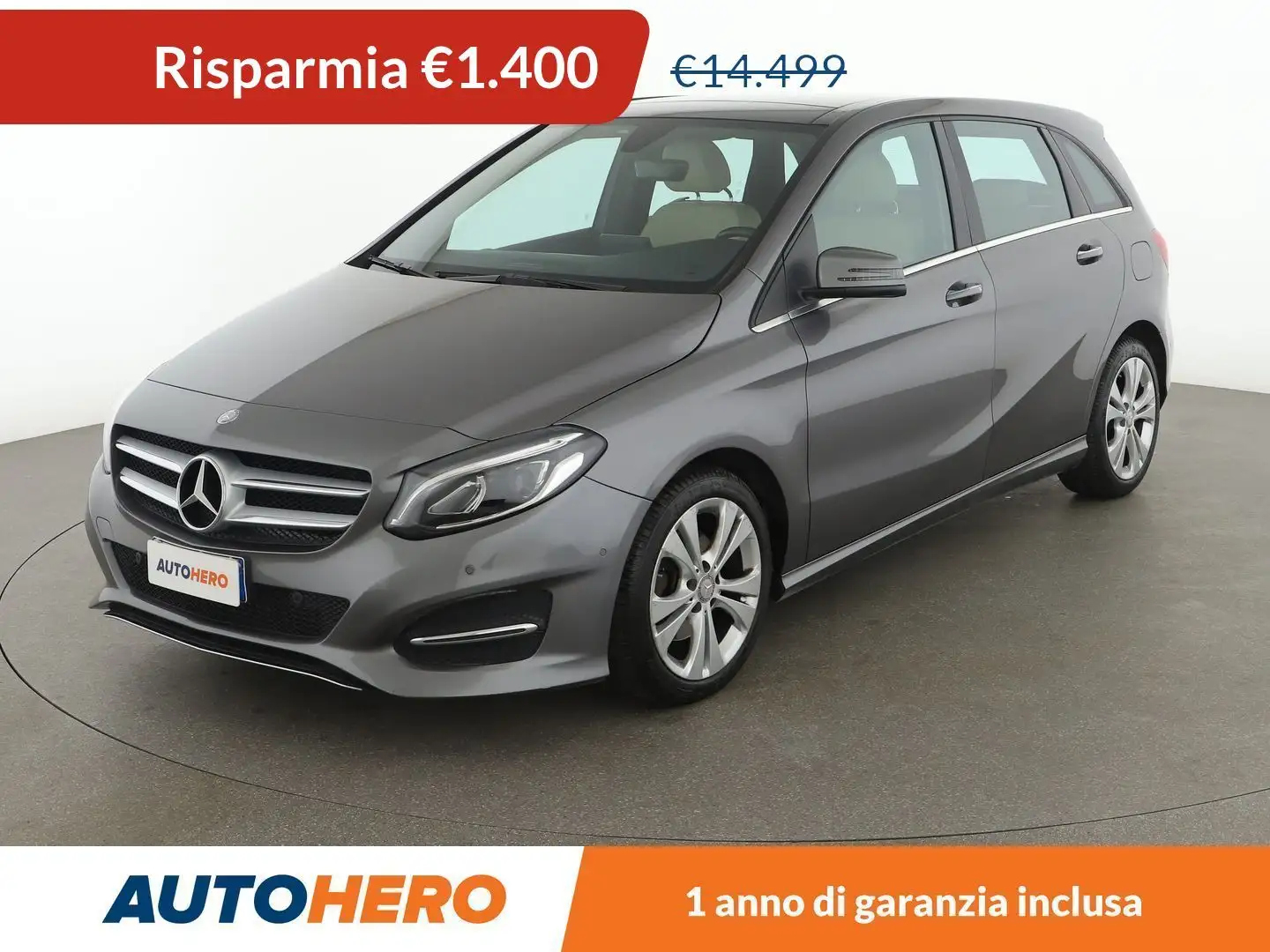 Mercedes-Benz B 200 B 200 Sport Grigio - 1
