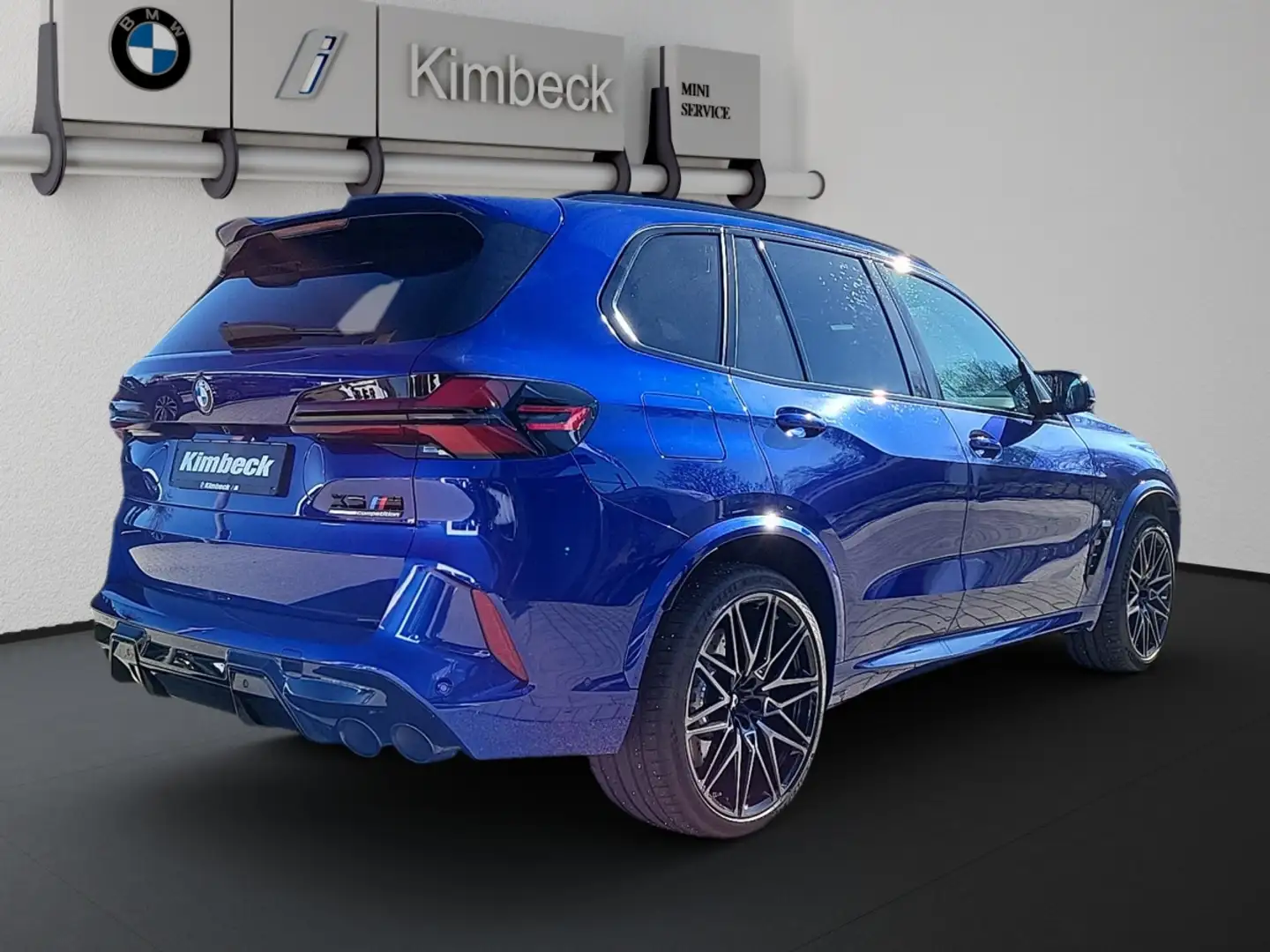BMW X5 M Competition 360° Pano M Multifunktionssitze Modrá - 2