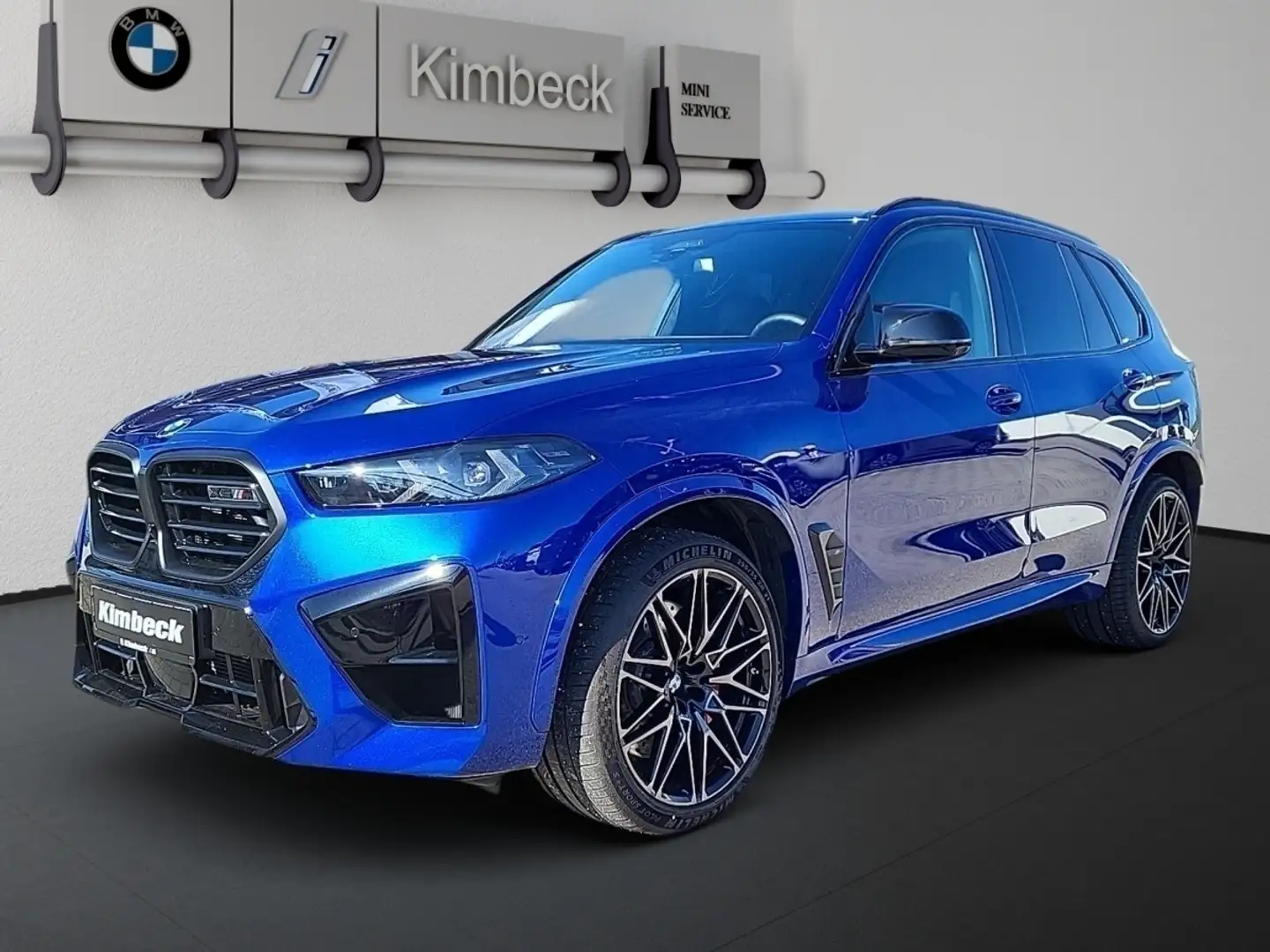 BMW X5 M Competition 360° Pano M Multifunktionssitze Modrá - 1