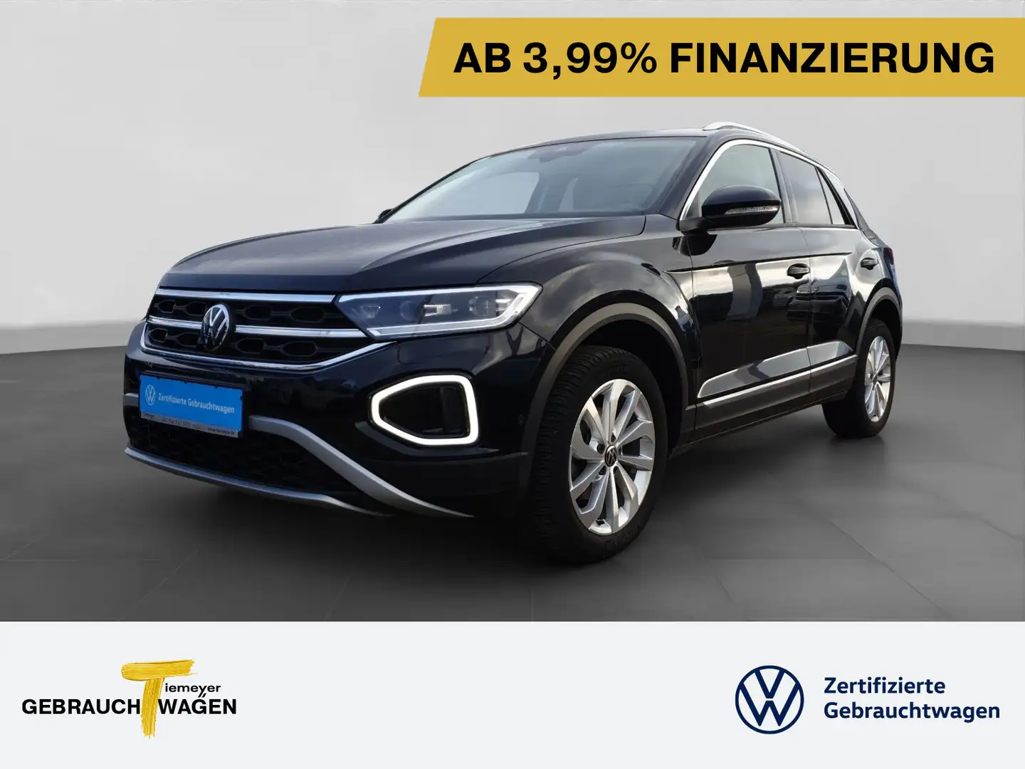 Volkswagen T-Roc 1.5 TSI DSG STYLE PANO NAVI ASSIST EASYOPE Schwarz - 1