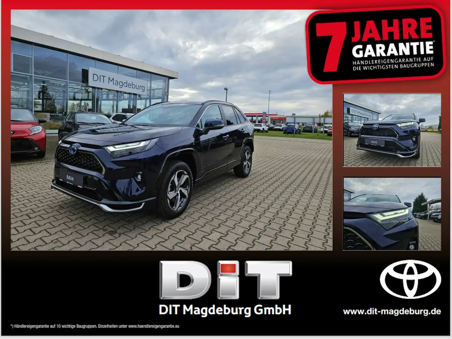 Toyota RAV 4 RAV4 PlugIn 2.5 4x4 Teamplayer ACC+AHK+LED+Navi Blau - 1