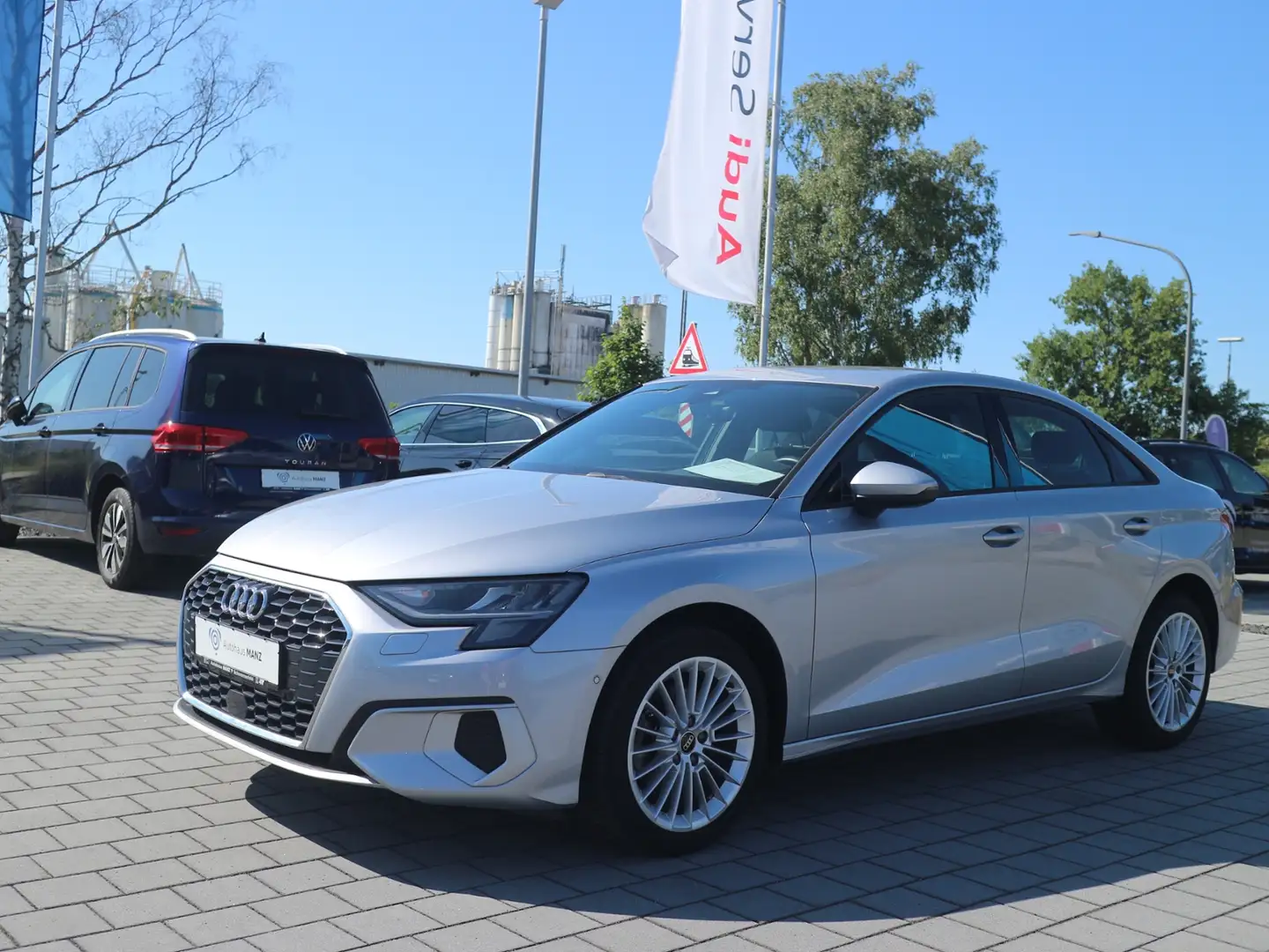 Audi A3 Limousine 30 TFSI advanced KLIMA LED NAVI ALU Argent - 2