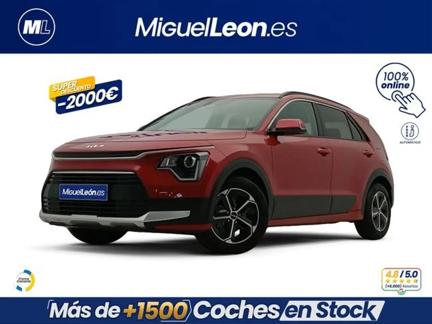Kia Niro 1.6 GDi HEV 95kW (129CV) Concept Rojo - 1
