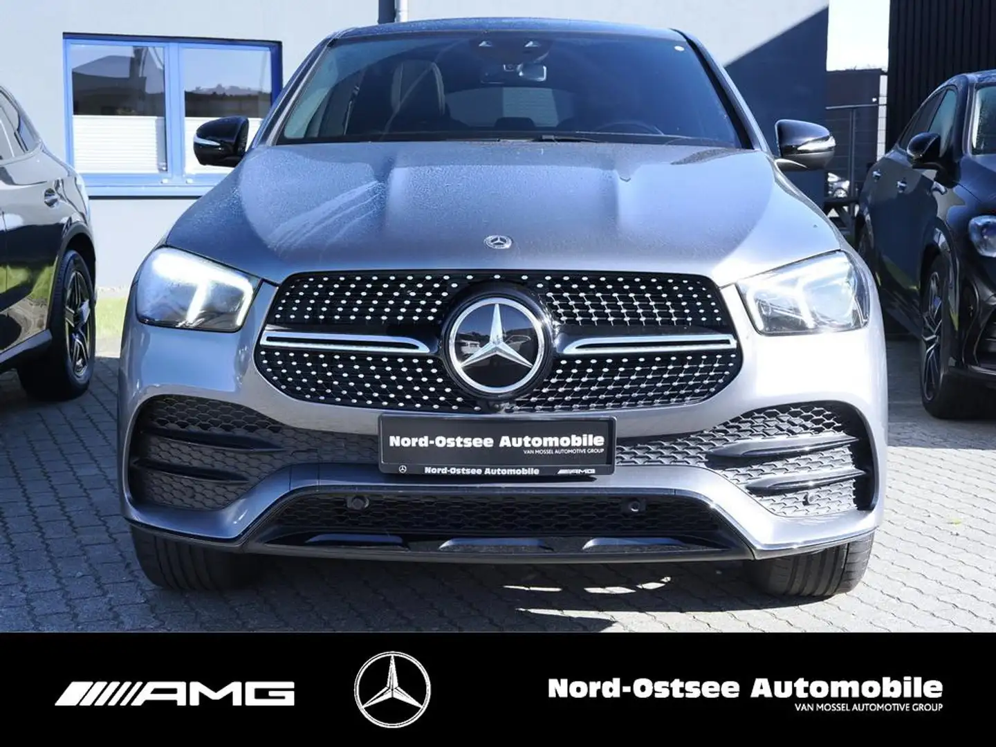 Mercedes-Benz GLE 350 e 4M COUPÈ  AHK 360° KAMERA NIGHT PANO Gris - 2