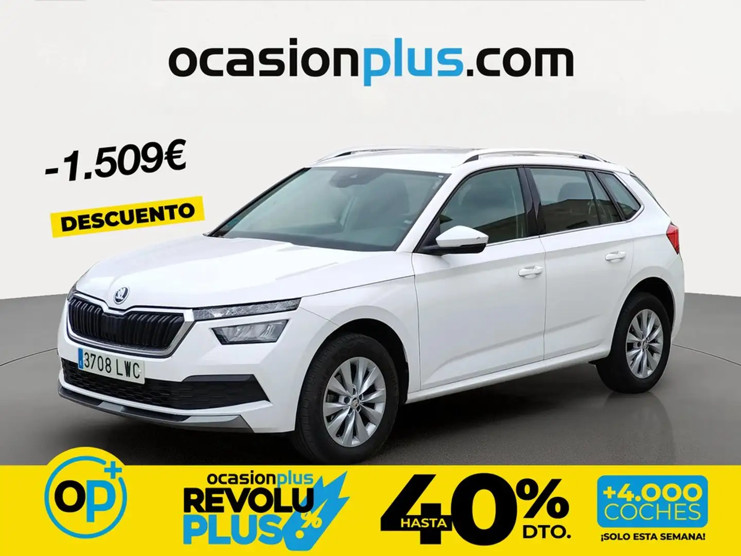Skoda Kamiq 1.0 TSI Ambition 81kW DSG Blanco - 1