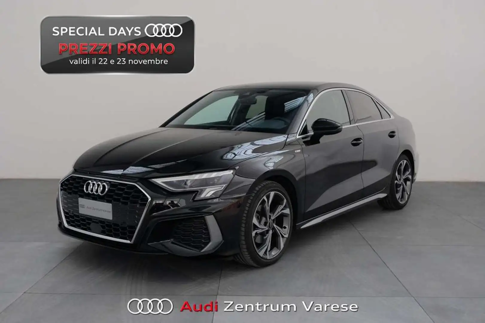 Audi A3 Sedan 35 2.0 tdi S line edition s-tronic Negro - 1