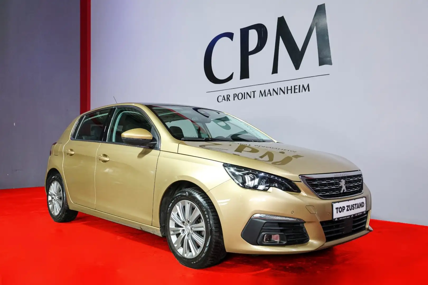 Peugeot 308 *SPORTPAKET* FULL LED TLEDER PANO 1.HD TOP Gold - 1