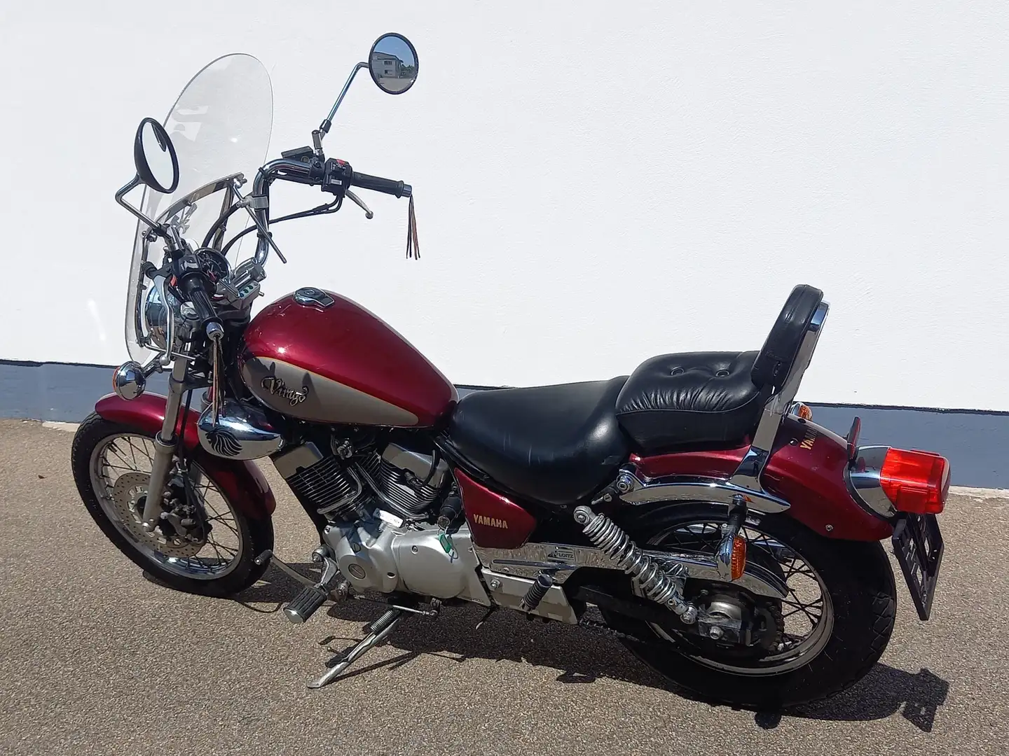 Yamaha Virago   VX  250 Rojo - 2