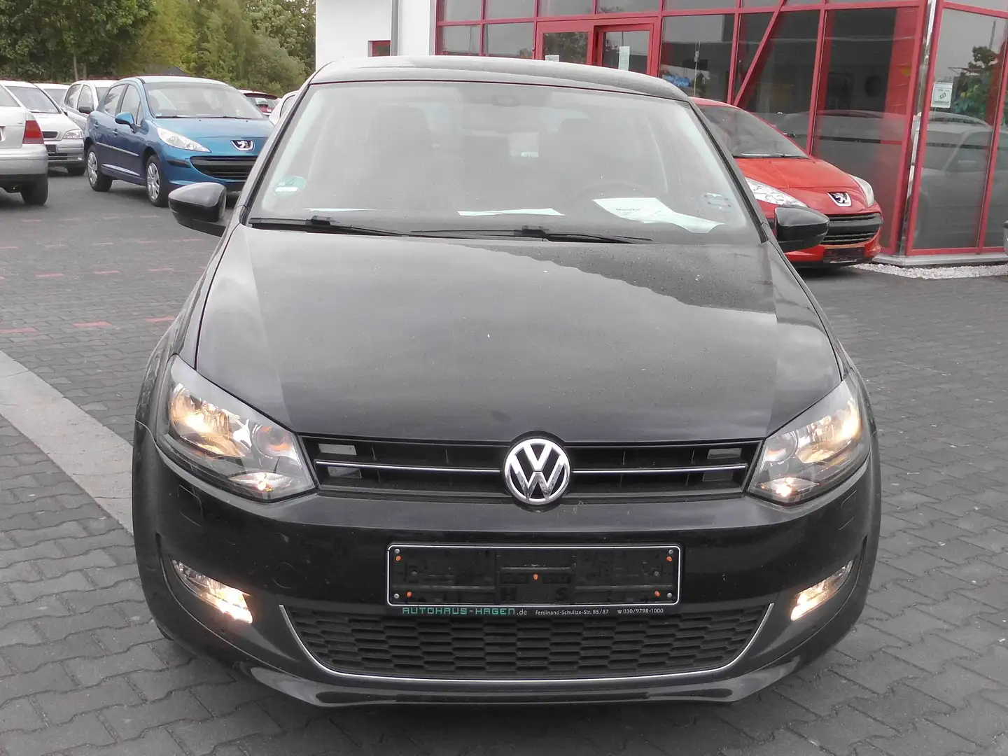 Volkswagen Polo 1.2Trendline.2HAND.KLIMA.ALU.TEMPOMAT.TÜV.71TKM Zwart - 1