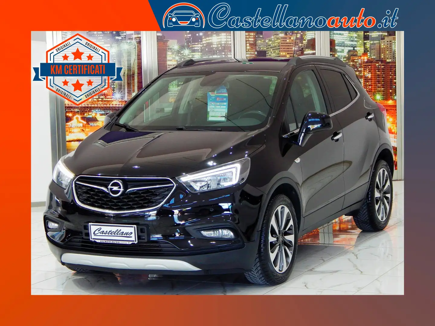 Opel Mokka X 1.6 cdti Innovation 4x2 136cv Aut. NAVI-PELLE-PARK Nero - 1