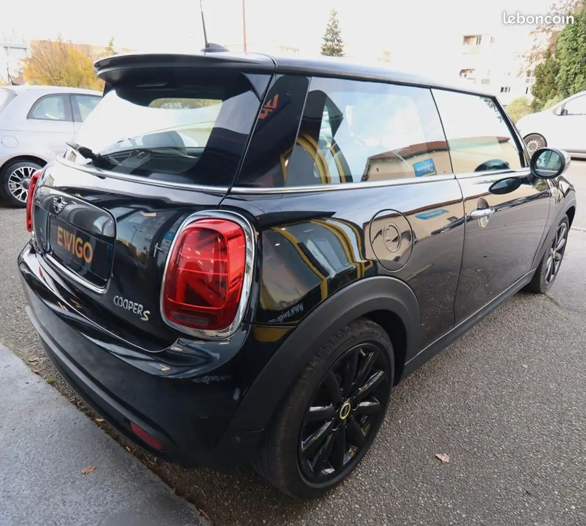 MINI Cooper 185 ch 102ppm 28.9kwh se bva + toit ouvrant Schwarz - 2