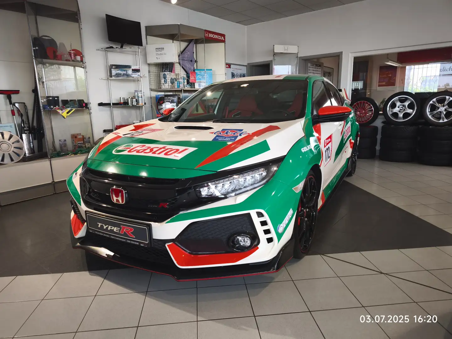 Honda Civic Type R 2.0 GT (24H Rennen Limitiert 22/24 Nürb Bianco - 1