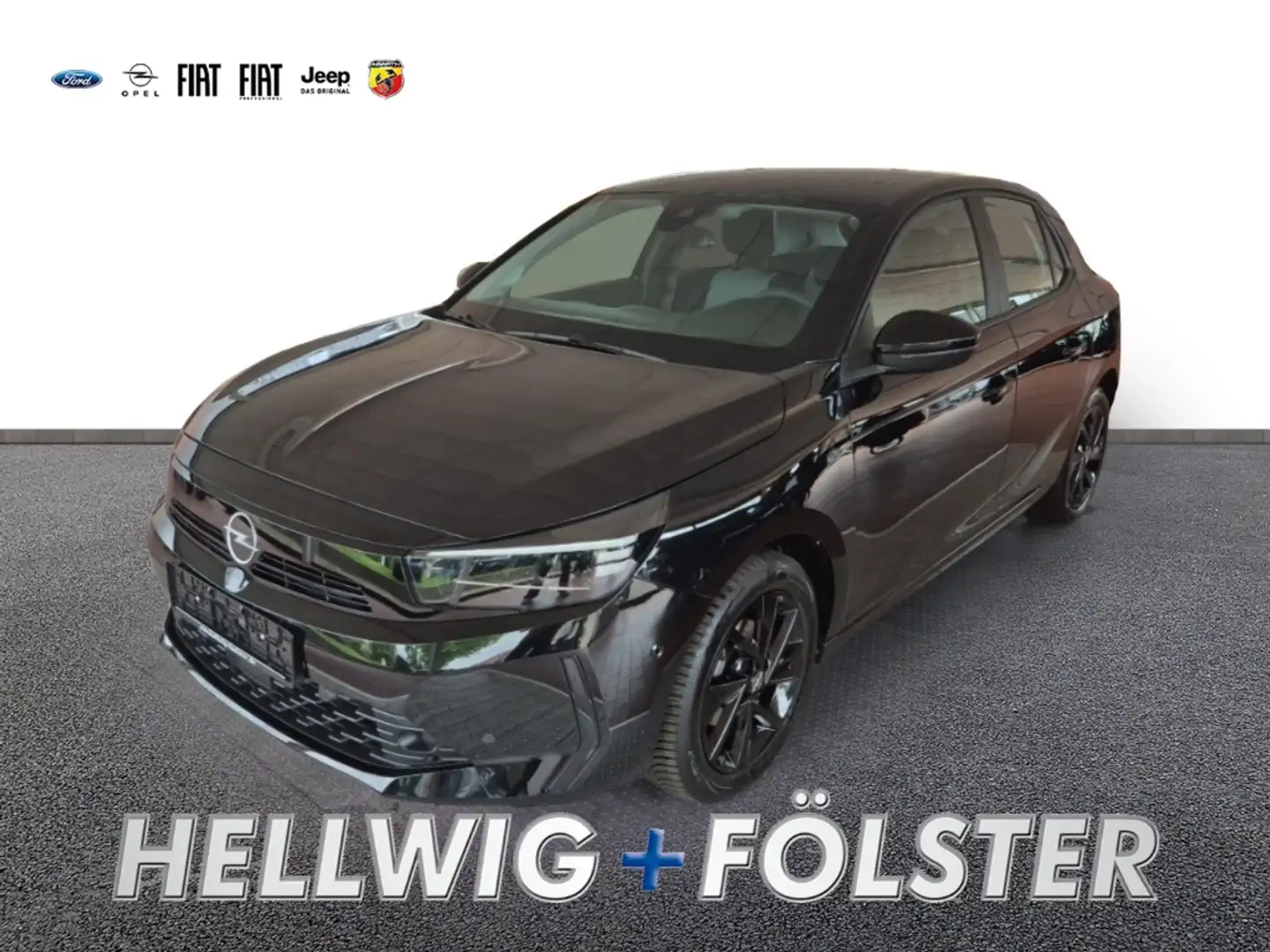 Opel Corsa F 1.2  DAB SHZ LenkradHZG Totwinkelassist. Schwarz - 1