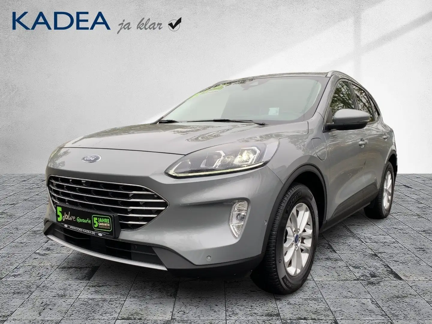 Ford Kuga 2.5 PHEV Titanium X ACC+ELEK. AHK+TWA+KAMERA Silber - 2