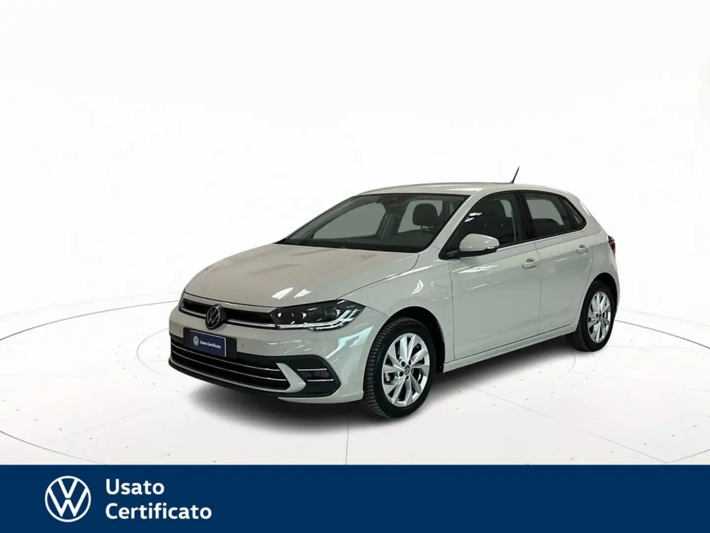 Volkswagen Polo 1.0 tgi style 90cv Gris - 1