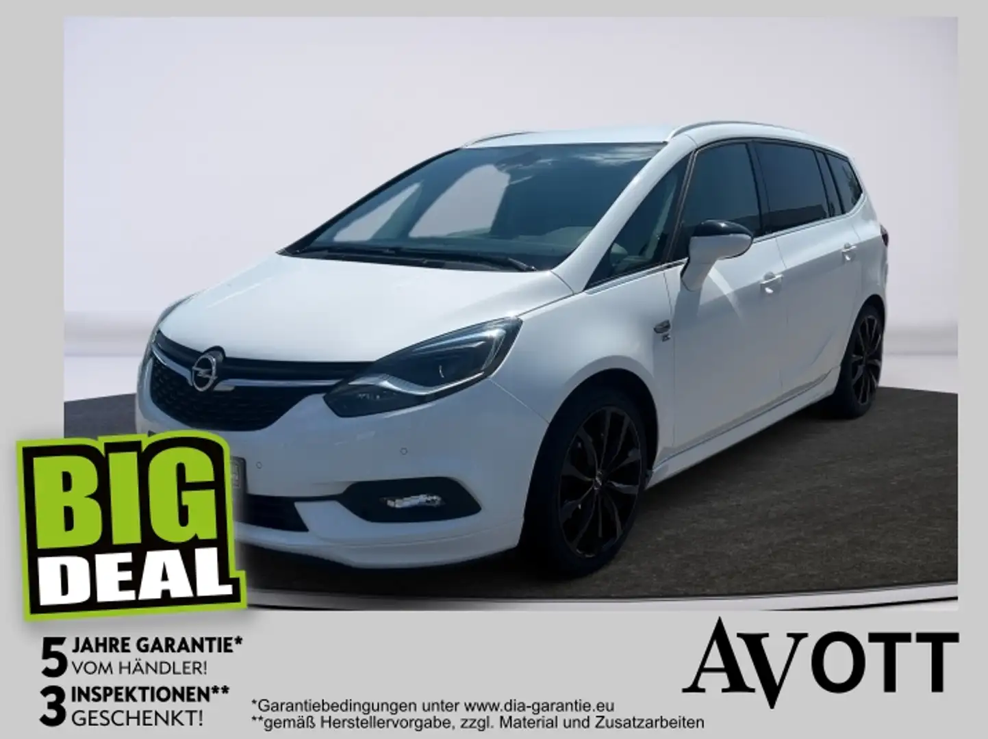 Opel Zafira 1.6 CDTI ECOTEC Innovation Blanc - 1