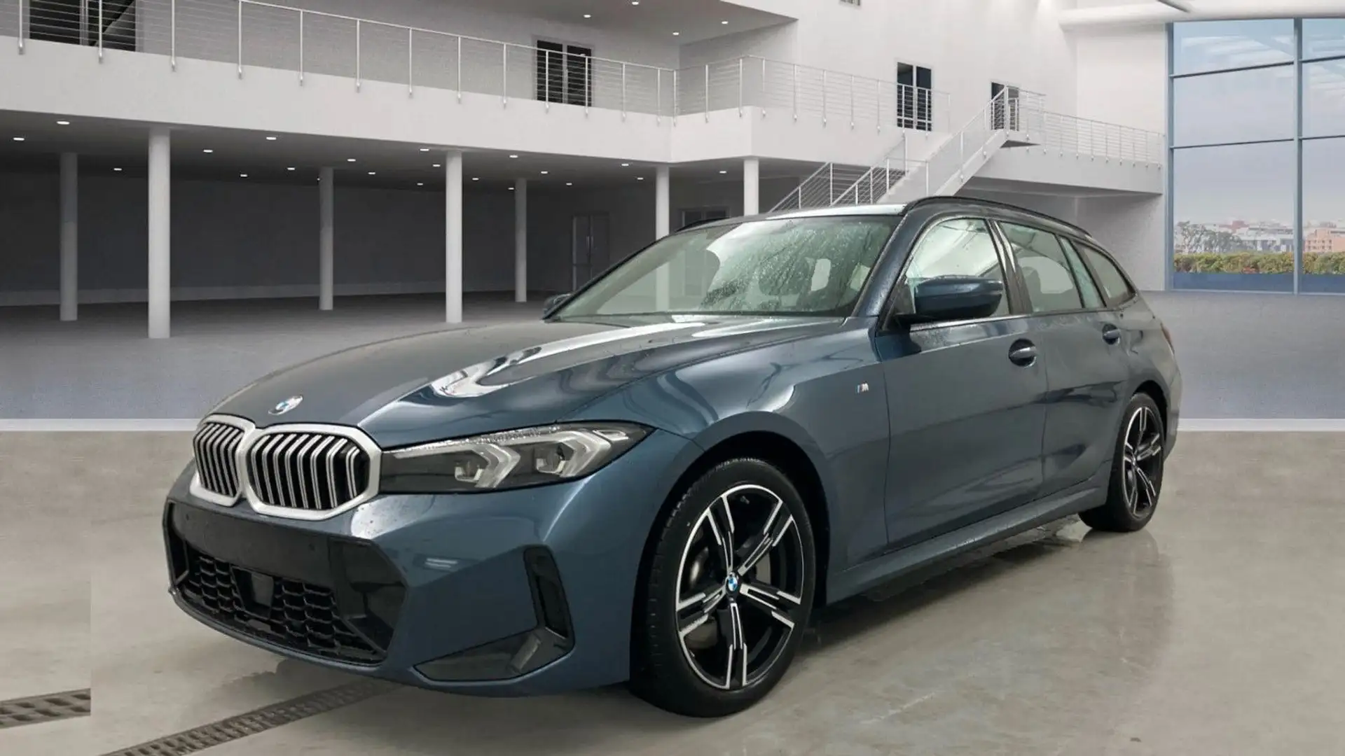 BMW 330 i xDrive Touring ACC*WIDESCREEN*LED M Sport Blau - 1