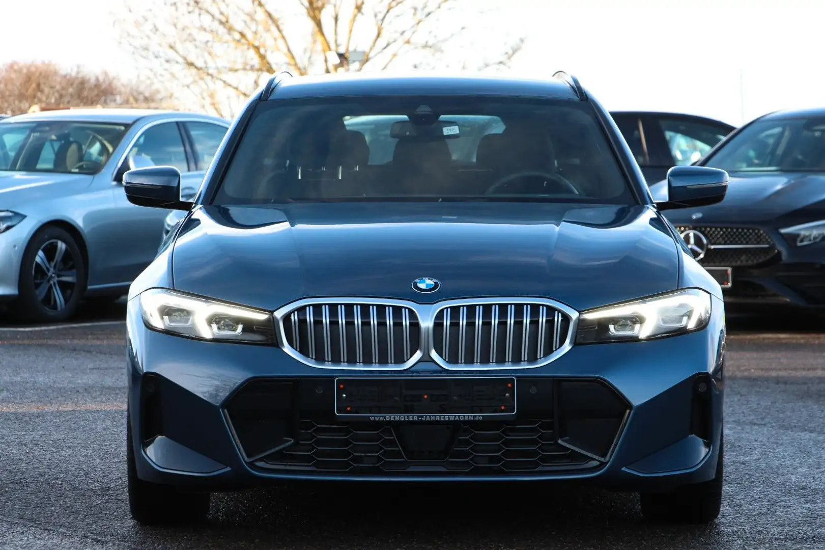 BMW 330 i xDrive Touring ACC*WIDESCREEN*LED M Sport Bleu - 2