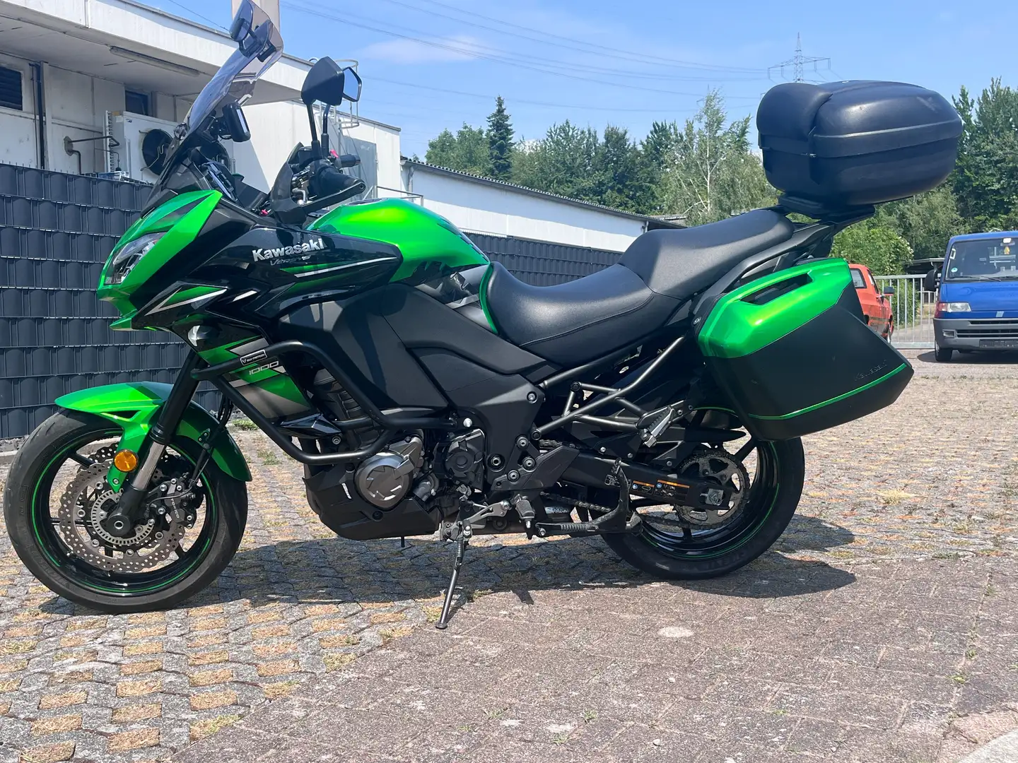 Kawasaki Versys 1000 SE*Koffer*Navi*ABS*Topcase*Griffheizung Vert - 2