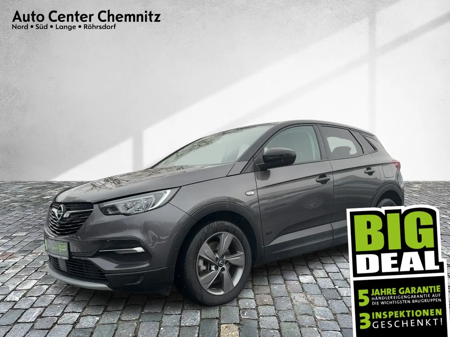 Opel Grandland 1.6 AT8 Hybrid Elegance LED/Navi/Ergo Grigio - 1