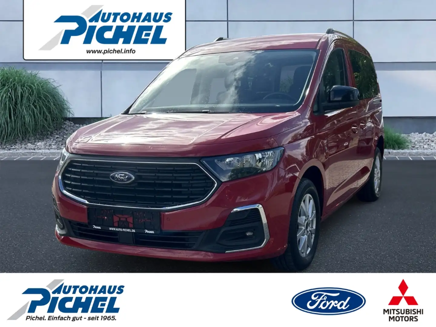 Ford Tourneo Connect Titanium Apple CarPlay Android Auto DAB SHZ Keyles Красный - 1