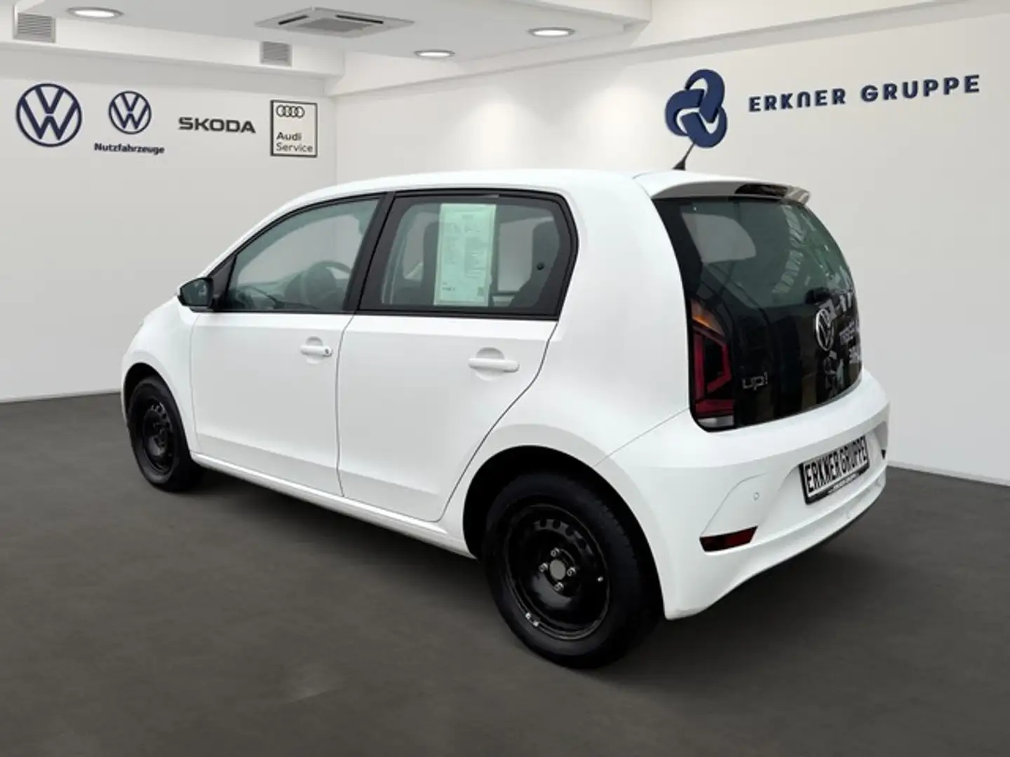 Volkswagen up! 1.0 TEMPOMAT+KAMERA+SITZHZG+++ Weiß - 2