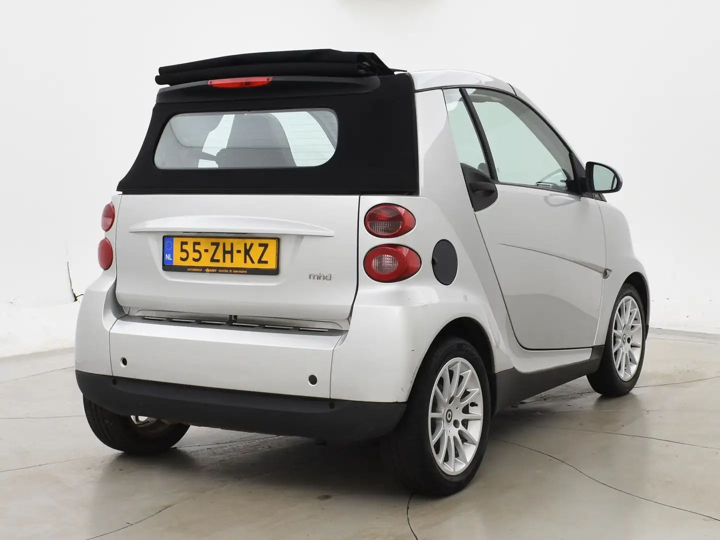 smart forTwo cabrio 1.0 AUTOMAAT PASSION + AIRCO | L.M. VELGEN Gris - 2