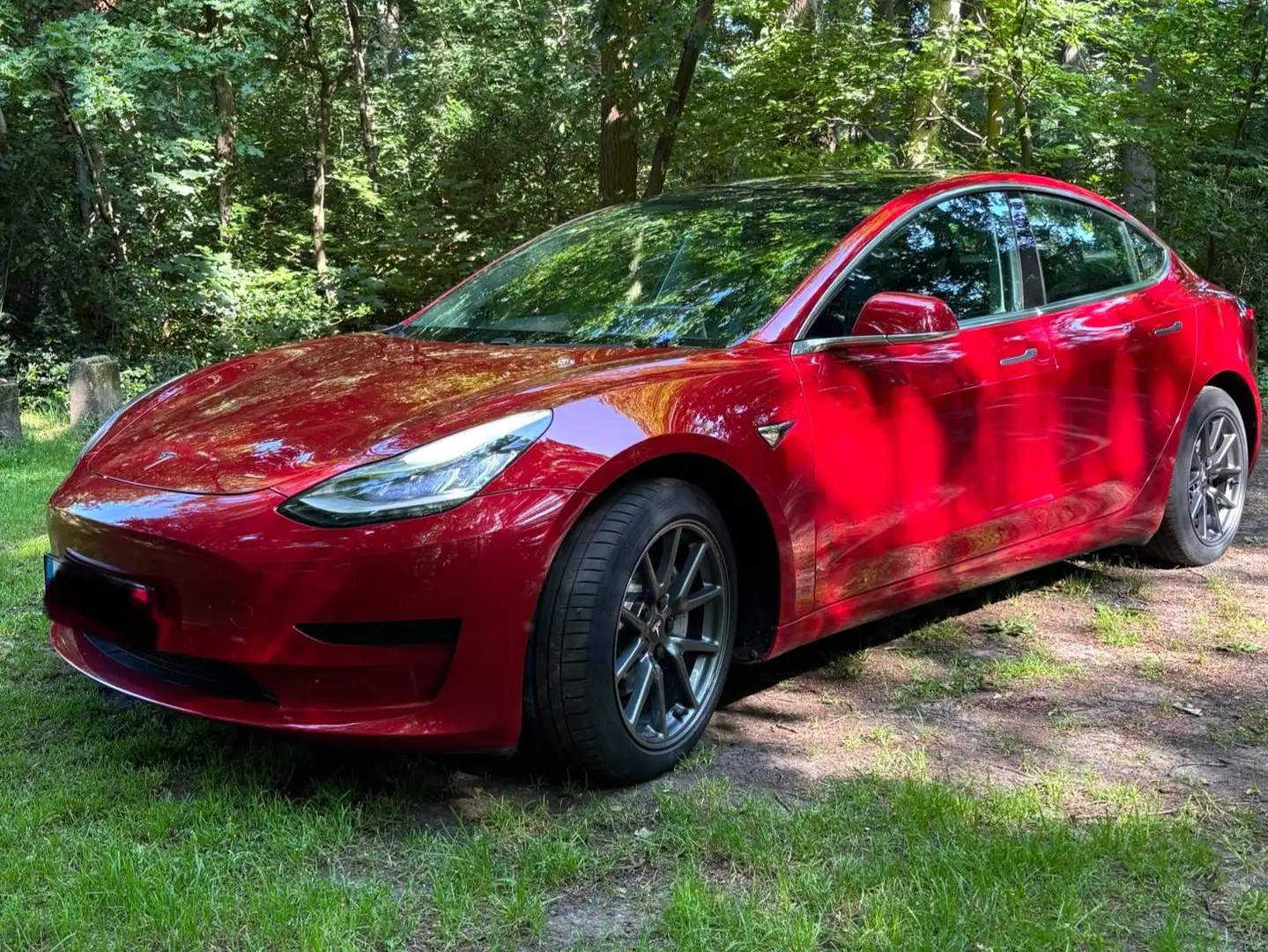 Tesla Model 3 SR+ RWD Červená - 2